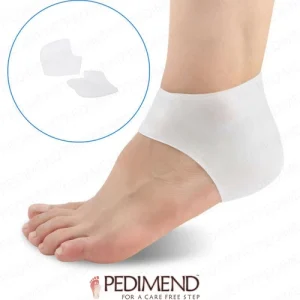 Pedimend Heel Protective Sleeve for Relief Plantar Fasciitis Heel Pain (2PC)- UK